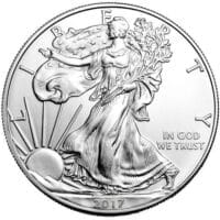 1 oz American Silver Eagle Obverse