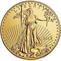 1/4 oz American Gold Eagle - Obverse