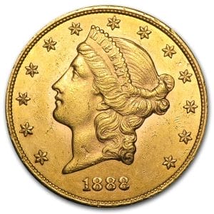 $20 Liberty Gold Double Eagle - Obverse
