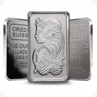 1 oz Palladium Bar