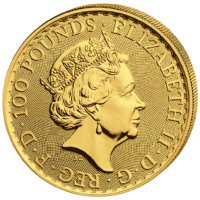 1 oz Gold Britannia - Obverse