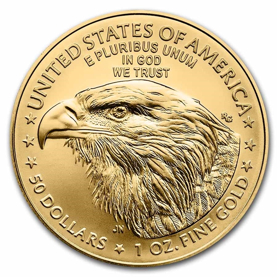 1 oz American Gold Eagle 2021 - Reverse
